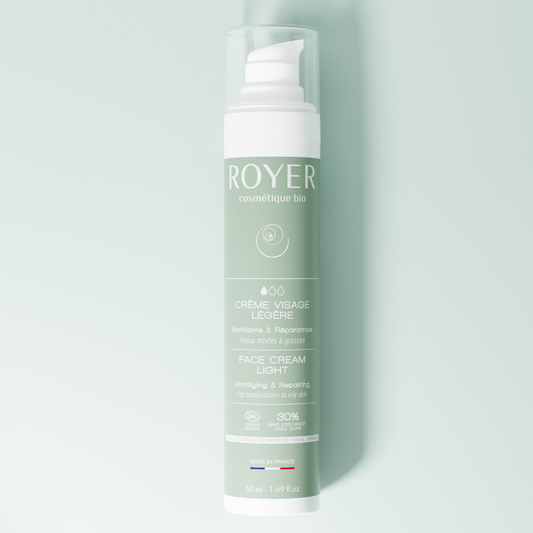 Crème visage légère bio à la bave d'escargot