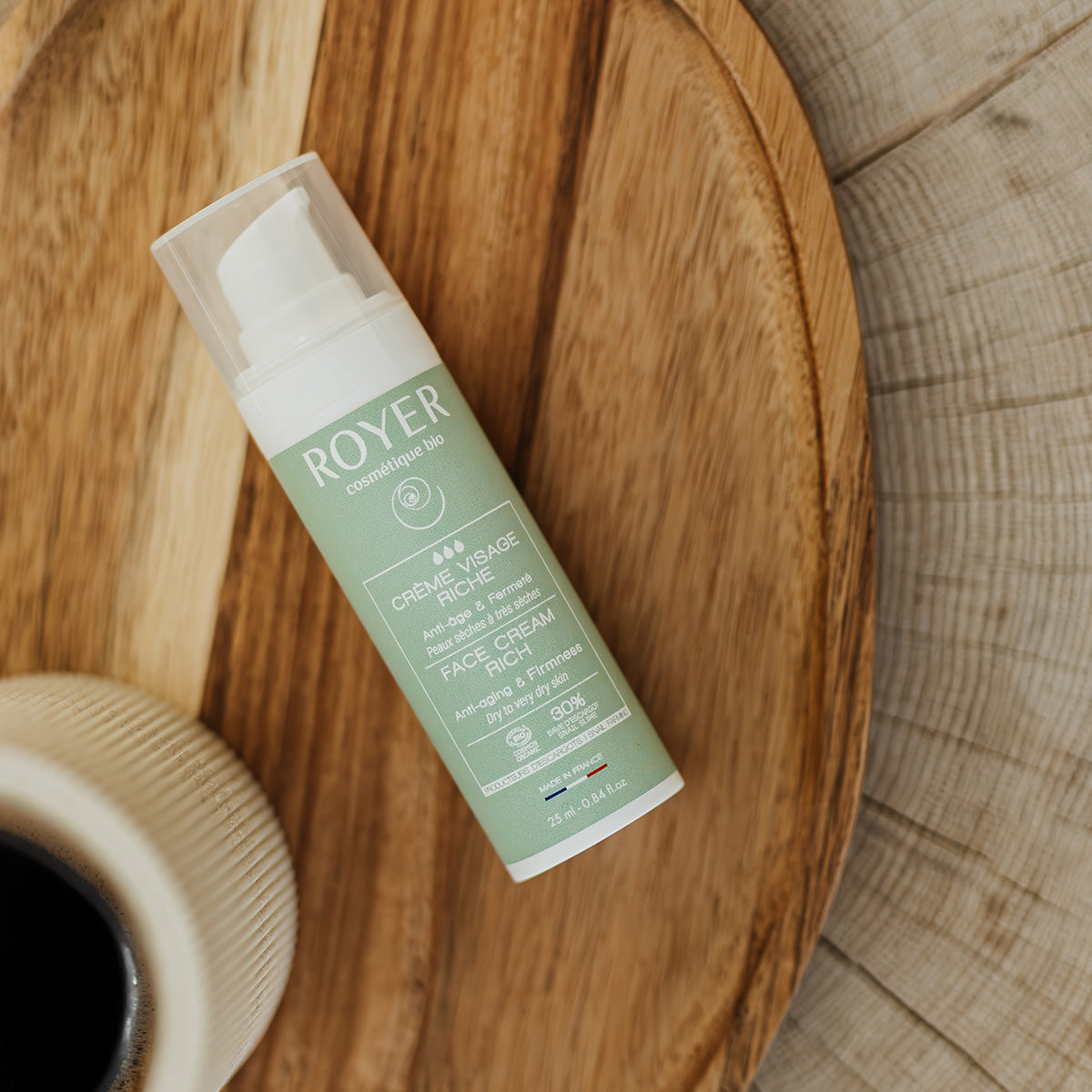 Crème visage riche bio et nourrissante à la bave d'escargot