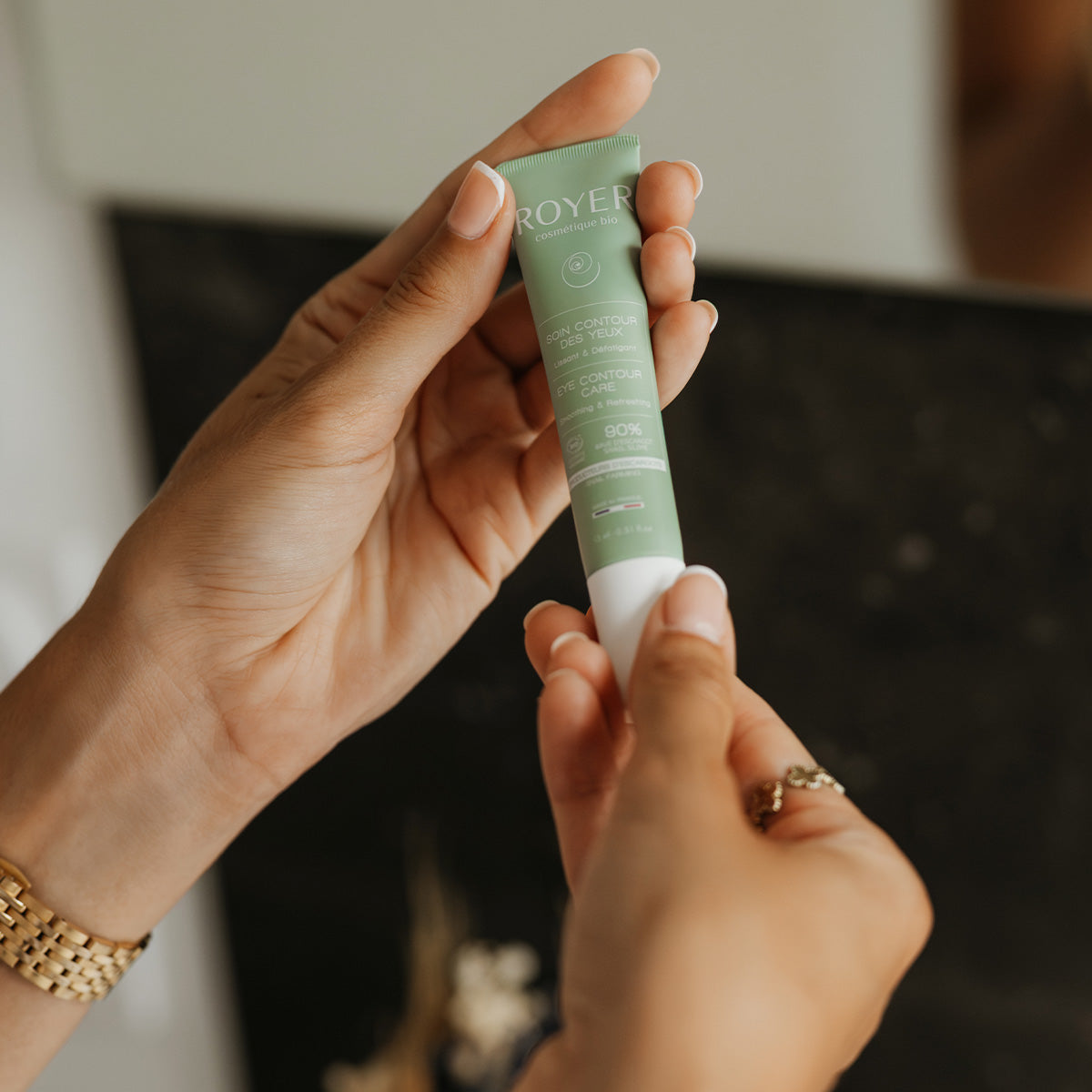 Routine Anti-âge fermeté à la bave d'escargot