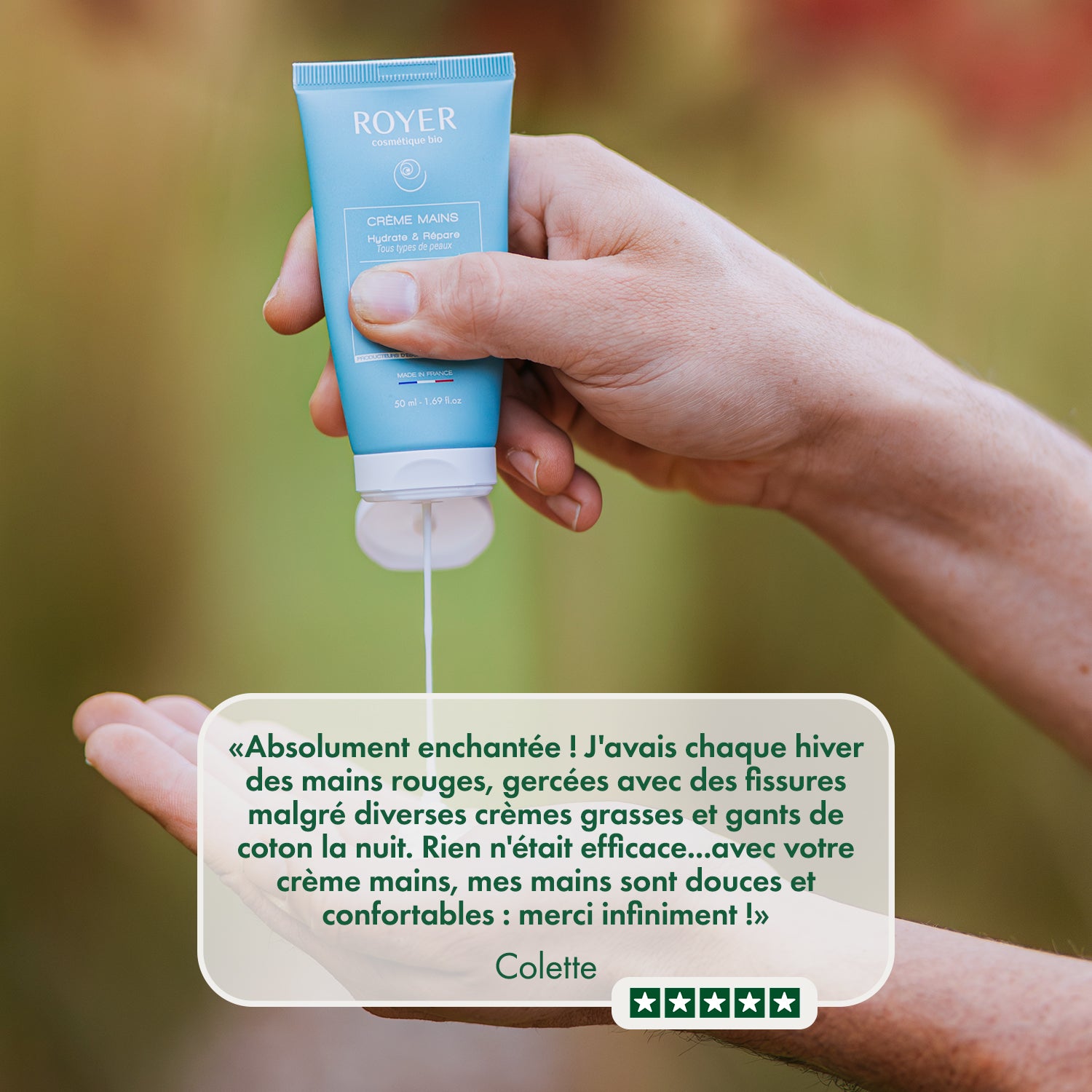 Avis crème mains réparatrice à la bave d'escargot