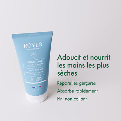 Crème mains réparatrice mains abimées