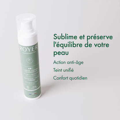 Crème visage universelle bio à la bave d'escargot