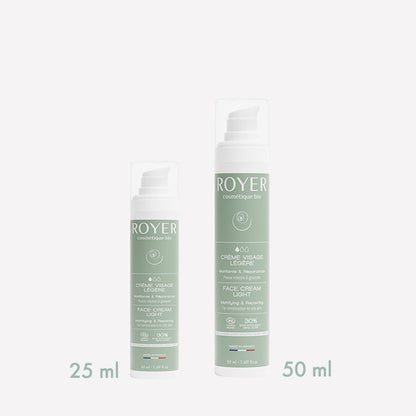 Crème visage légère bio à la bave d'escargot