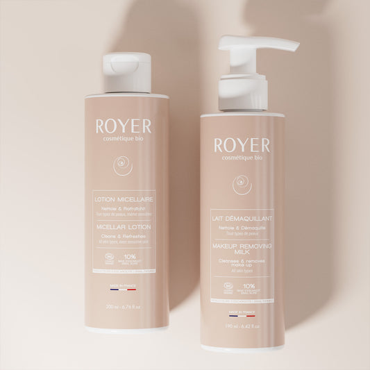 Duo lait démaquillant + lotion micellaire
