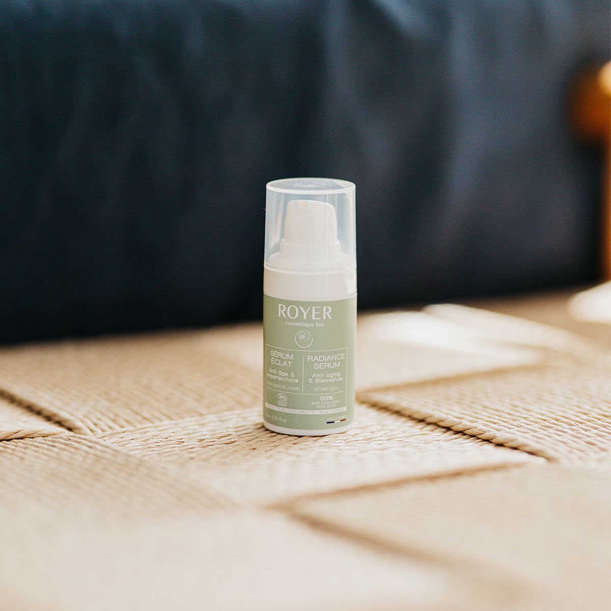 Sérum visage bio à la bave d'escargot