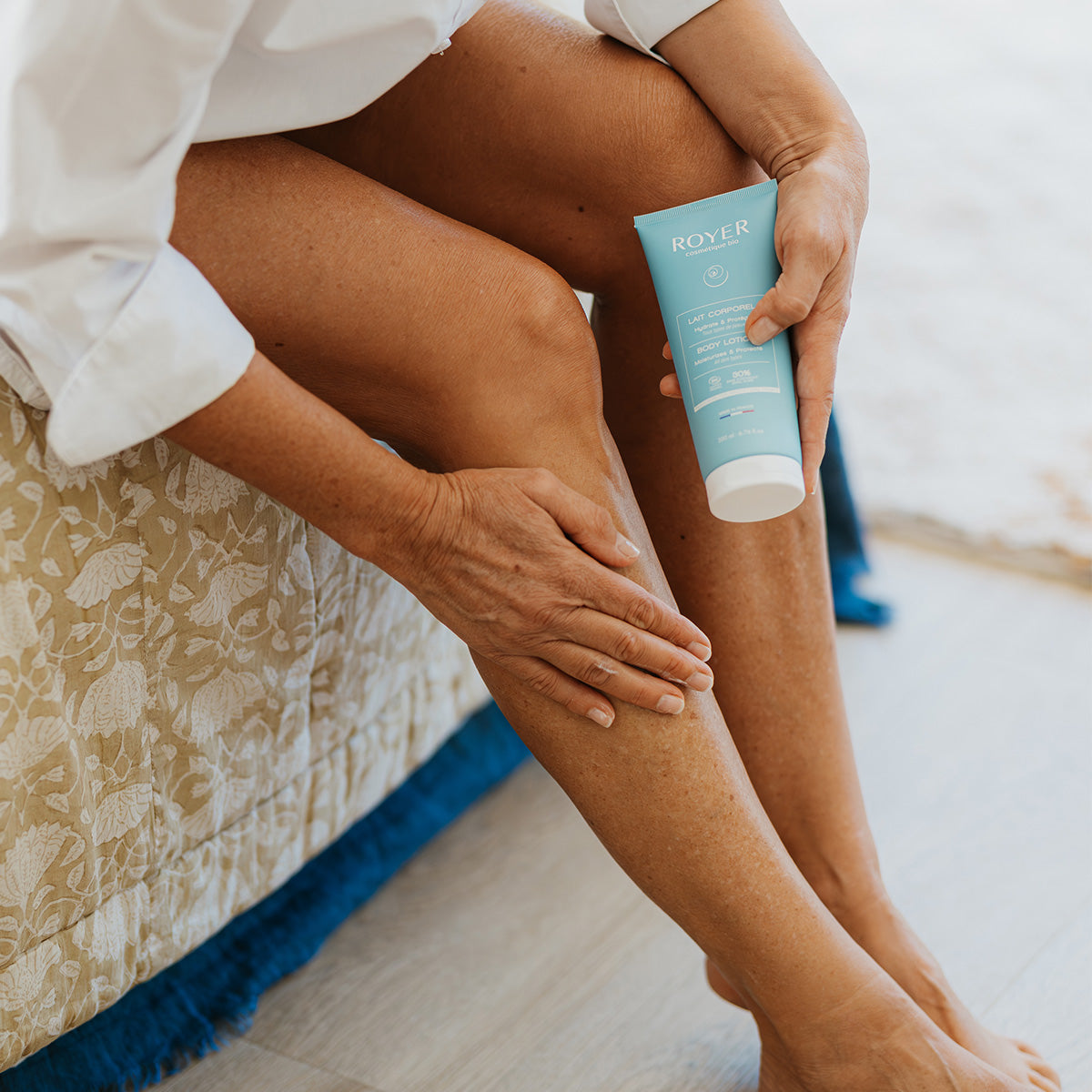 Lait corps bio à la bave d'escargot