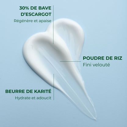 Lait corps bio à la bave d'escargot