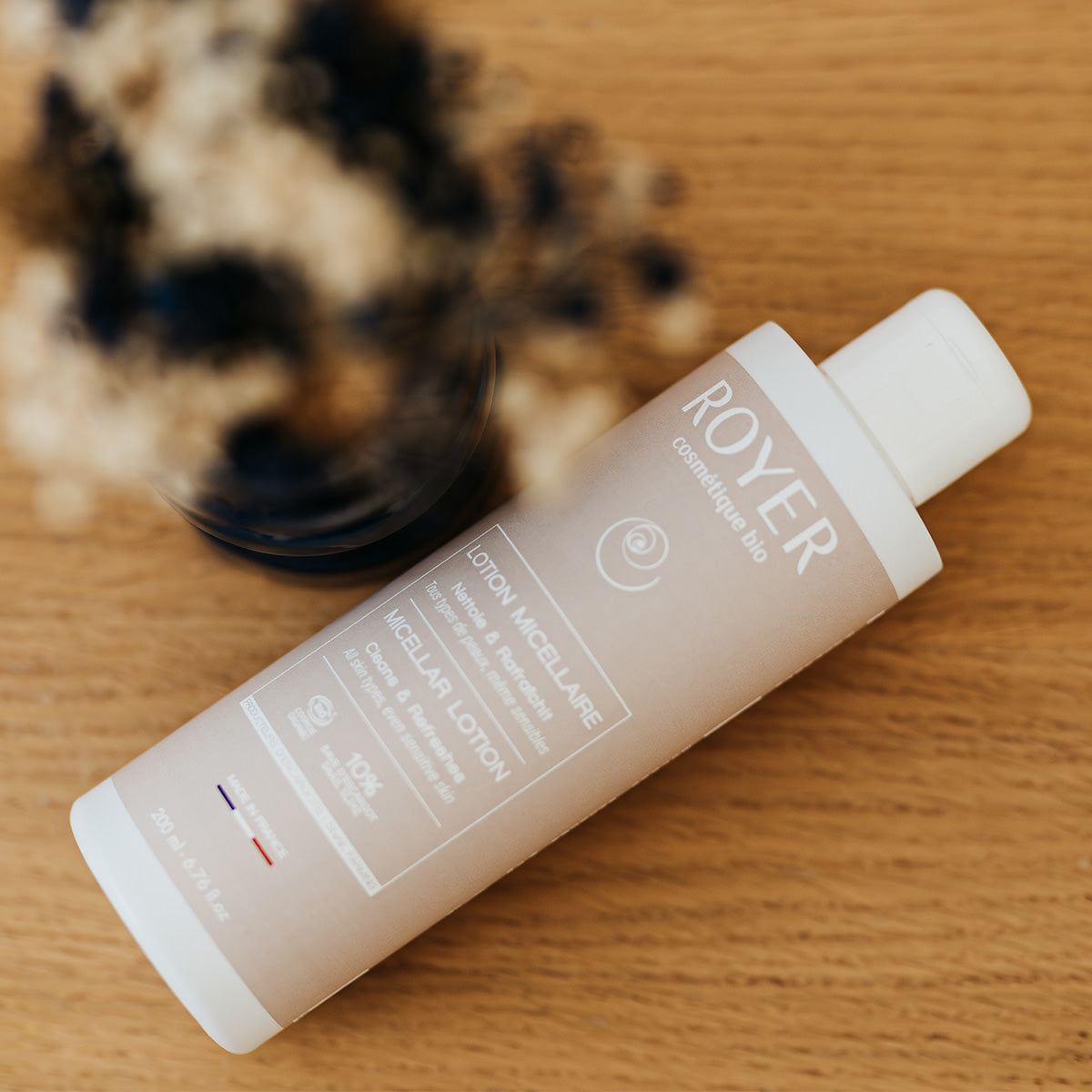 Lotion micellaire bio à la bave d'escargot