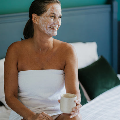 Masque visage bio à la bave d'escargot