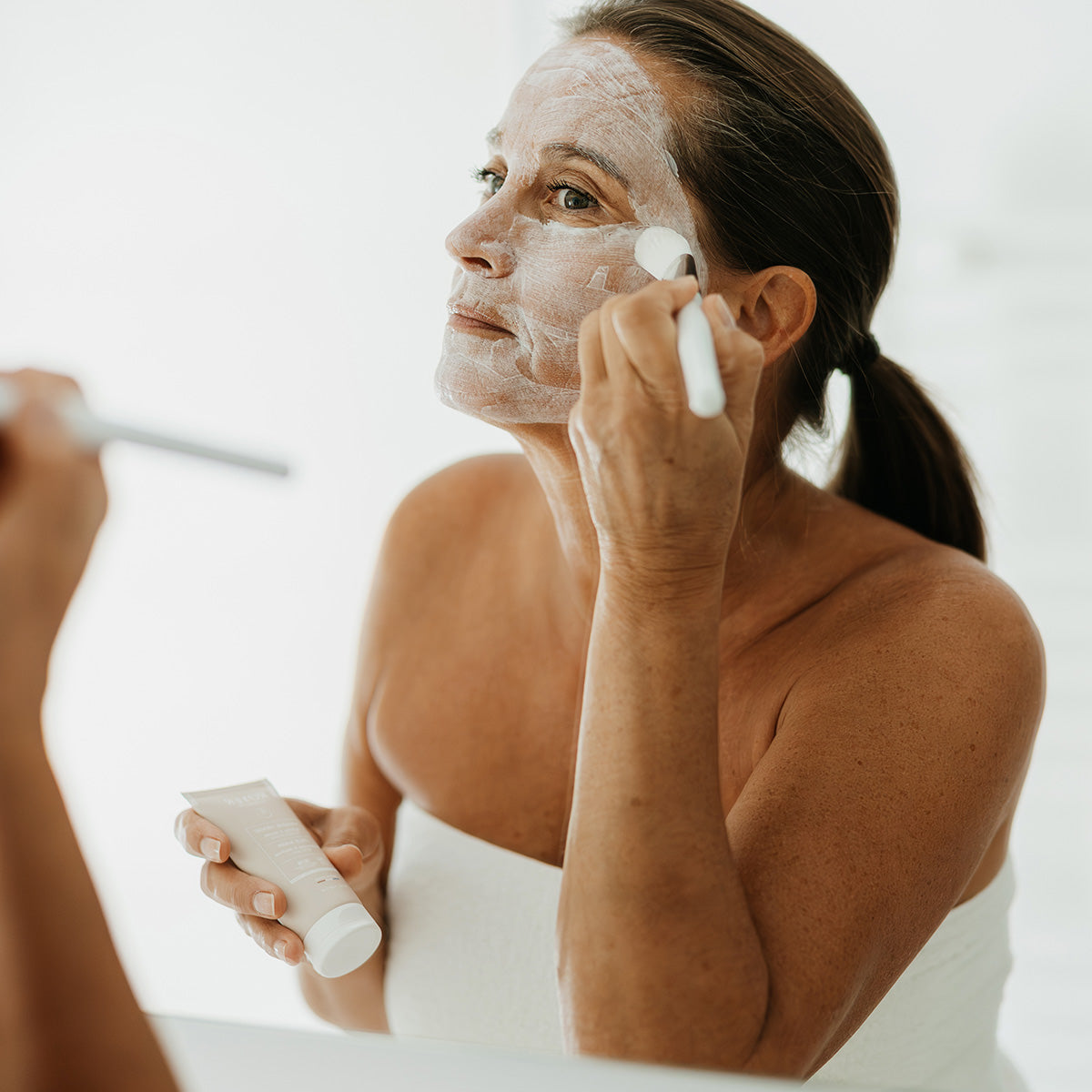 Masque visage bio à la bave d'escargot