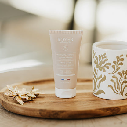 Masque visage bio à la bave d'escargot