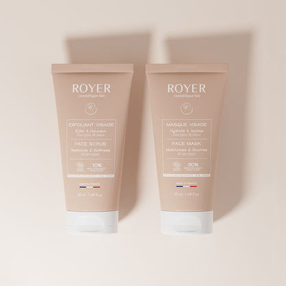 Duo Exfoliant + Masque visage