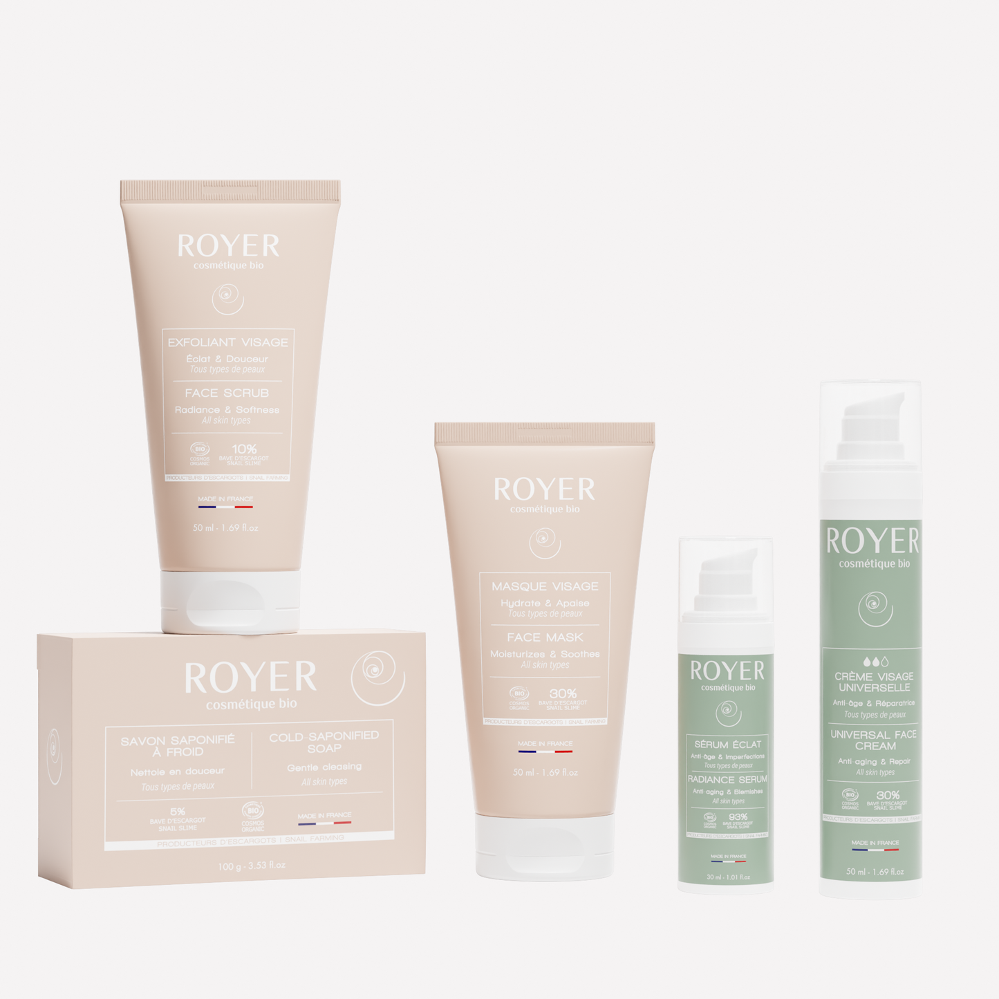 Routine découverte à la bave d'escargot