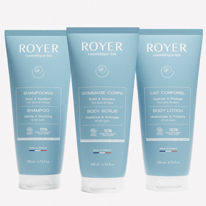 Routine corps & cheveux à la bave d'escargot