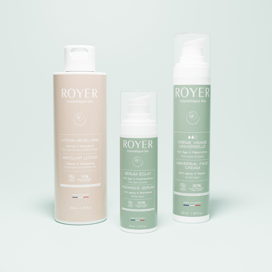 Routine hydratation & réparation à la bave d'escargot