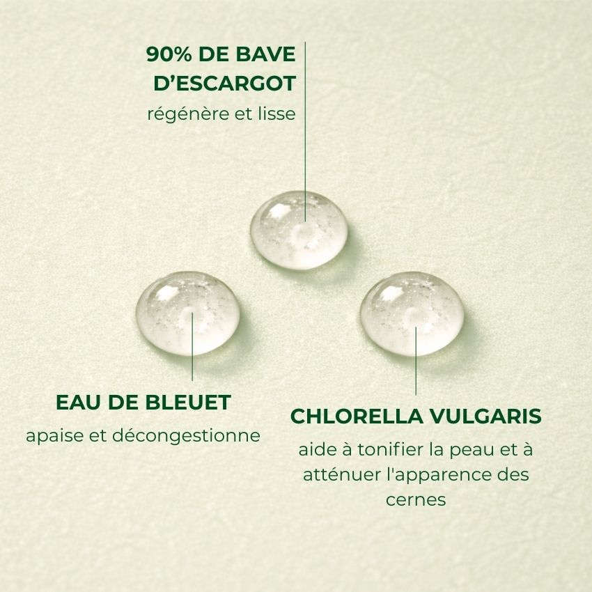 Routine Anti-âge fermeté à la bave d'escargot