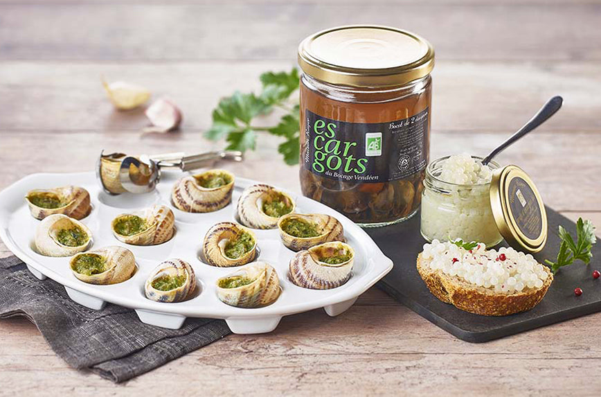 Conserves d'escargots Maison Royer