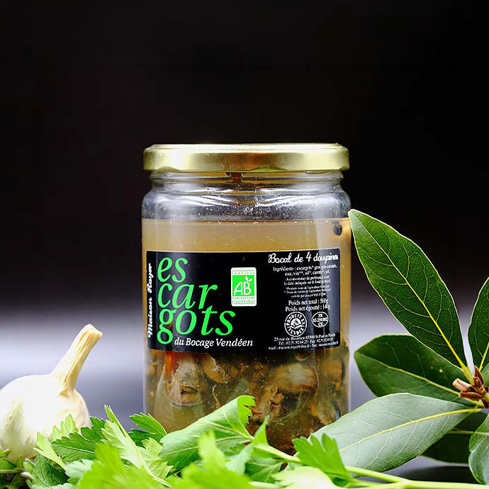Bocal escargot 4 douzaines