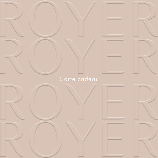 Carte cadeau Royer