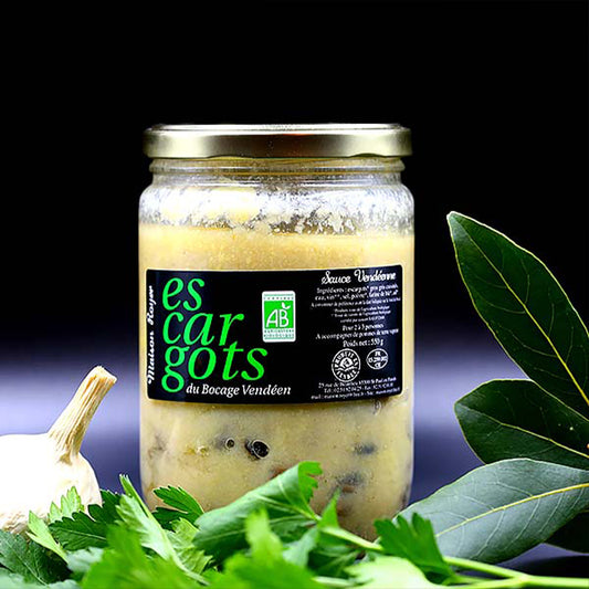 Conserve sauce d'escargot