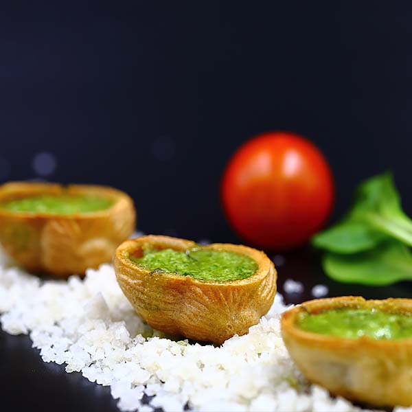 Escargots farcis au beurre d'ail