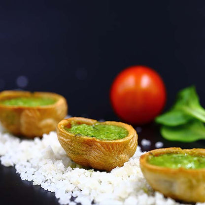 Escargots farcis au beurre d'ail